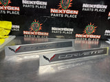 14-19 C7 CORVETTE DOOR SILL PLATES OEM 22789326 #1604