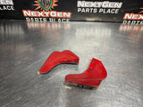 04-06 PONTIAC GTO SPICE RED ROCKER PANEL END CAP PAIR OEM #1027