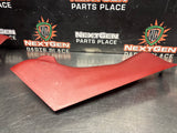 97-04 C5 CORVETTE RH SIDE SEAT BELT TRIM FIRETHORN RED OEM 10258546 #1425