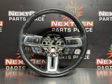 2018 FORD MUSTANG GT AUTO STEERING WHEEL W PADDLE SHIFTERS OEM #860
