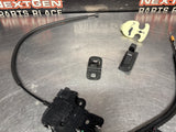 2012 CADILLAC CTS V COUPE TRUNK RELEASE LATCH WITH CABLES/ KEY OEM 13501988 #1592