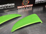 2014 FORD MUSTANG GT RH/LH SIDE SCOOPS GOTTA HAVE IT GREEN OEM #1291