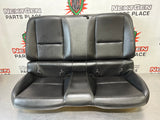 2010-2014 CAMARO SS COUPE REAR BACK SEATS BLACK LEATHER OEM #535