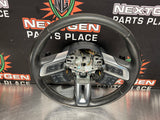 2015 FORD MUSTANG GT AUTO STEERING WHEEL W PADDLE SHIFTERS OEM #848