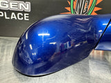 05 - 13 C6 CORVETTE USED OEM RH PASSENGER SIDE MIRROR LEMANS BLUE #704