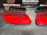 2006 PONTIAC GTO HOOD VENTS / SCOOPS RED OEM #1522