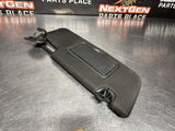 2013 FORD MUSTANG GT RH PASSENGER SUN VISOR OEM #1160