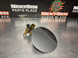 10-14 FORD MUSTANG GT FUEL DOOR GAS LID TANK COVER STERLING GREY METALLIC #1176