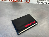 2004 PONTIAC GTO OWNERS MANUAL OEM #693