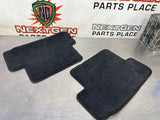 2019 CAMARO SS REAR BLCK FLOOR MATS OEM #583