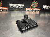 2004 CADILLAC CTS-V MANUAL SHIFTER BOOT AND BEZEL TRIM OEM #1193