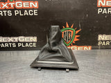 2005 CADILLAC CTS-V MANUAL SHIFTER BOOT AND BEZEL TRIM OEM #1587
