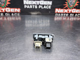 05-13 C6 CORVETTE TRUNK HATCH FUEL DOOR SWITCH BUTTON GRAY OEM #3997