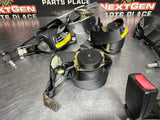 2006 GTO FRONT & REAR BLCK SEAT BELTS RH and LH OEM #910