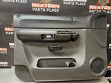 2007 CHEVY SILVERADO GMC SIERRA LH FRONT DRIVER DOOR PANEL EBONY #1132