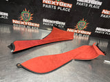 04-06 PONTIAC GTO CENTER CONSOLE TRIM PANELS RED OEM #1167