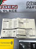 2009 PONTIAC G8 OWNERS MANUAL OEM #400