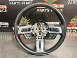 2016 FORD MUSTANG GT STEERING WHEEL FR33-3600-A OEM #815