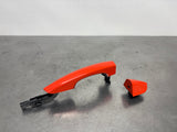 2016 FORD MUSTANG GT RH EXTERIOR DOOR HANDLE ORANGE OEM #1478