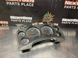 2011 GMC SIERRA 2500 DIESEL INSTRUMENT CLUSTER W BEZEL OEM #1200