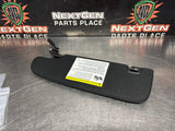 2017 FORD MUSTANG GT RH PASSENGER SIDE SUN VISOR OEM #1365