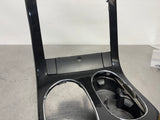 2009 C6 CORVETTE CARBON FIBER RADIO BEZEL CENTER CONSOLE OEM  #1485