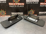2011 CADILLAC CTS V COUPE FRONT SUN VISORS OEM #1305
