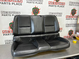 2010-2014 CAMARO SS COUPE REAR BACK SEATS BLACK LEATHER OEM #535