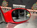 2004 PONTIAC GTO RH PASSENGER SIDE MIRROR TORRID RED OEM #1043