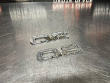 2015 FORD MUSTANG GT 5.0 FENDER EMBLEMS CHROME OEM #848