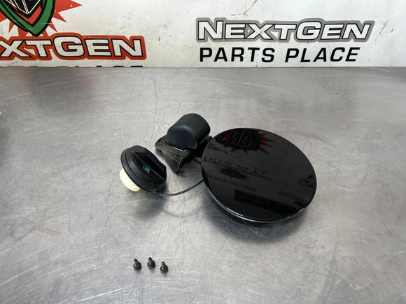 08 - 09 PONTIAC G8 FUEL DOOR GAS CAP COVER LID ASSEMBLY BLCK OEM 92213014 #555