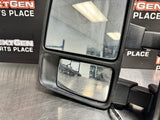 2011 FORD F350 LH DRIVER MIRROR MEMORY POWER FOLD TELESCOPIC OEM #765