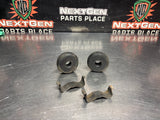 04-06 PONTIAC GTO RADIATOR RUBBER HOLD DOWN DONUTS WITH BRACKETS OEM #1522