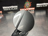 2015 FORD MUSTANG GT FUEL DOOR GAS LID TANK COVER MAGNETIC GRAY METALLIC OEM 950