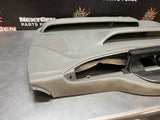 2004 FORD F250 FRONT LH DRIVER DOOR PANEL GREY W/ CARBON FIBER OEM #944