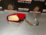 2010-2015 CAMARO LH DRIVER SIDE MIRROR RED HOT OEM #1184