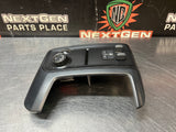 2015 GMC SIERRA 2500 LH HEADLIGHT TRAILER 4X4 SWITCH/DASH MOLDING TRIM OEM #1270