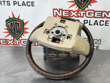 2011 FORD F350 KING RANCH STEERING WHEEL OEM #471