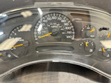 2005 GMC SIERRA 2500HD 6.0 GAS CLUSTER OEM #902