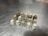 97-04 C5 CORVETTE LUG NUT COVERS SET OF 15 OEM #798