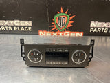 2012 SILVERADO 2500HD AC HEATER CLIMATE CONTROL 20921713 OEM #1260