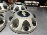 07-13 SILVERADO 2500 3500 CENTER CAPS OEM #3965
