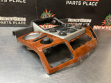 2015 FORD F350 RADIO BEZEL WOOD GRAIN DC34-2504302-C OEM #1246