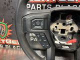 2017 FORD F150 DRIVER SIDE STEERING WHEEL OEM #1349