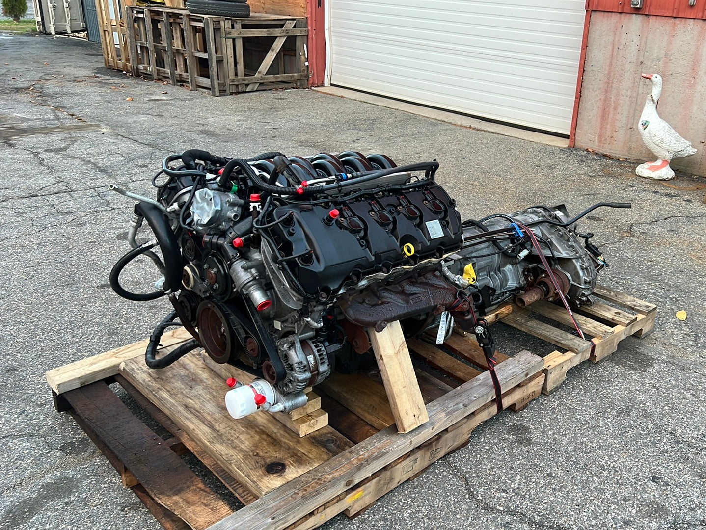 2012 FORD F150 COYOTE 5.0 6R80 4WD ENGINE TRANSMISSION PULLOUT 314