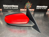 2014 FORD MUSTANG GT RH PASSENGER SIDE VIEW MIRROR RED OEM #1225