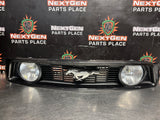 2011 FORD MUSTANG GT FRONT UPPER GRILLE WITH FOG LIGHTS OEM AR33-8C436-AEW #1557