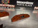 2012 CHEVY SILVERADO 2500 CREW CAB WOOD FRONT AND REAR WINDOW SWITCHES OEM #1379