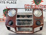 2012 FORD F350 RADIO BEZEL WOOD GRAIN BC34-2504302-C OEM #471