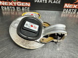10-14 FORD MUSTANG GT FUEL DOOR GAS LID TANK COVER SILVER OEM #1081